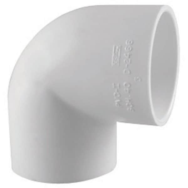 Charlotte Pipe And Foundry PVC023010600 0.5 in. SLXFPT Schedule 40 PVC 90 deg Elbow, 25PK 8672149 - main
